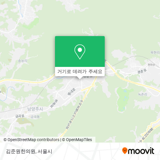 김준원한의원 지도