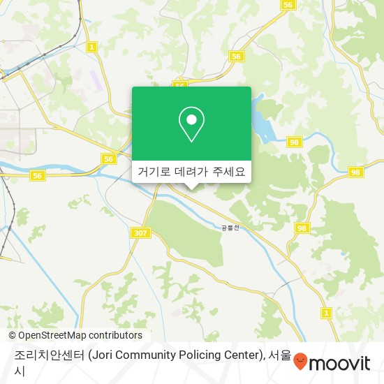 조리치안센터 (Jori Community Policing Center) 지도