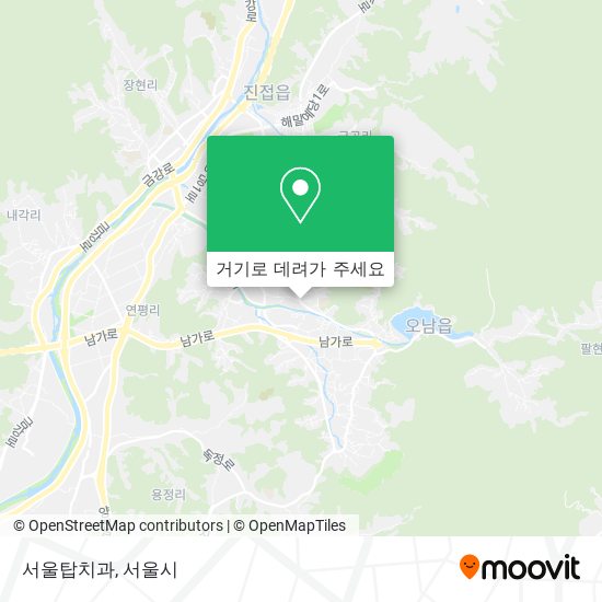서울탑치과 지도