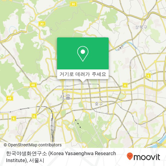 한국야생화연구소 (Korea Yasaenghwa Research Institute) 지도