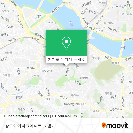 상도아이파크아파트 지도