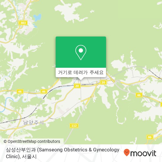 삼성산부인과 (Samseong Obstetrics & Gynecology Clinic) 지도
