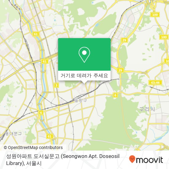 성원아파트 도서실문고 (Seongwon Apt. Doseosil Library) 지도