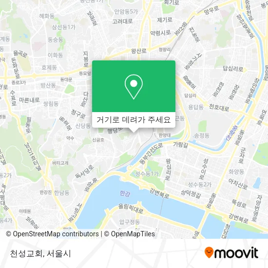천성교회 지도