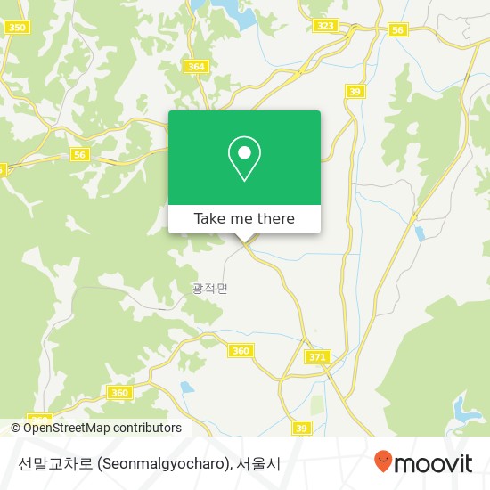 선말교차로 (Seonmalgyocharo) 지도