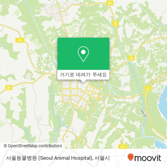 서울동물병원 (Seoul Animal Hospital) 지도