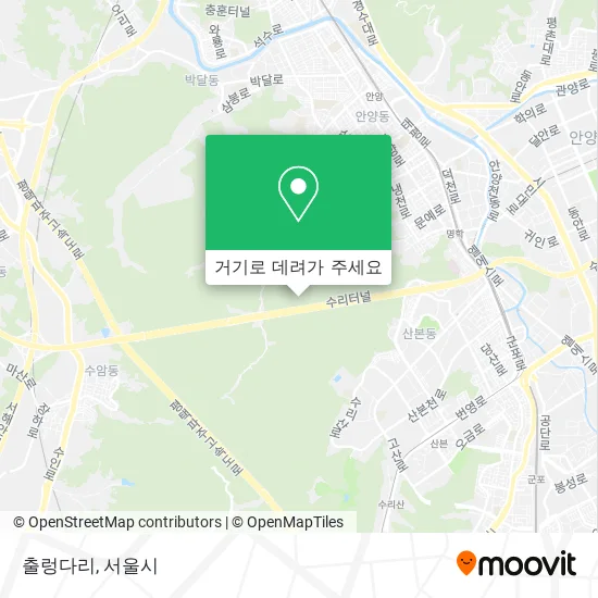출렁다리 지도