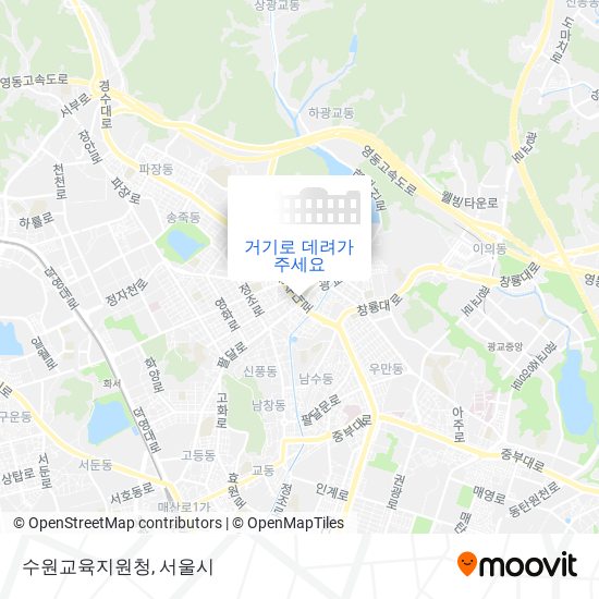 수원교육지원청 지도