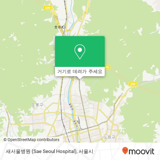새서울병원 (Sae Seoul Hospital) 지도