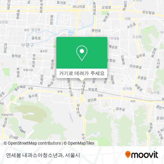 연세봄 내과소아청소년과 지도