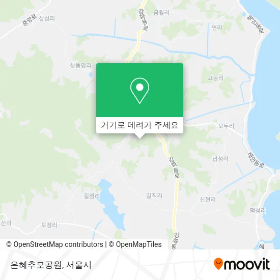 은혜추모공원 (Eunhye Memorial Park) 지도