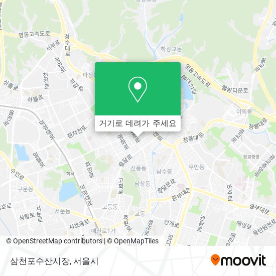 삼천포수산시장 지도