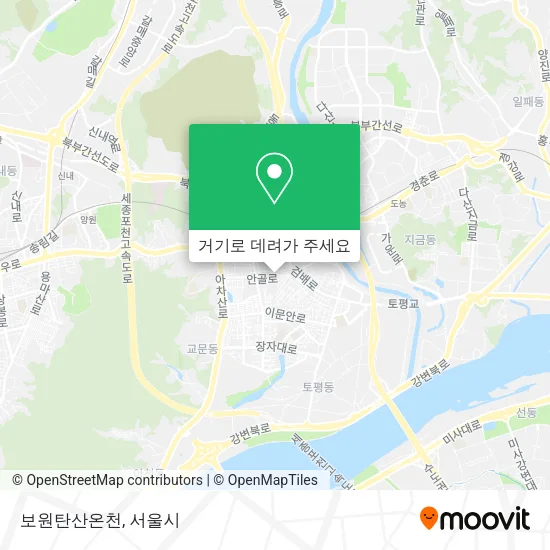 보원탄산온천 지도