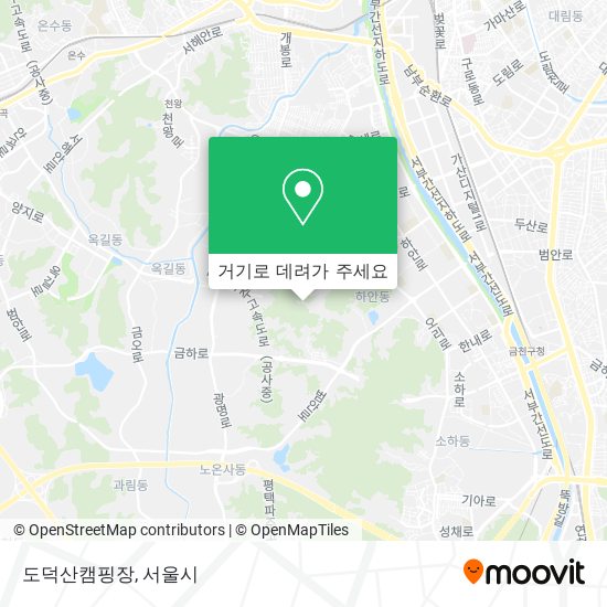 도덕산캠핑장 지도