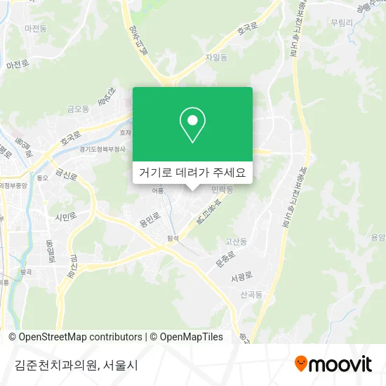 김준천치과의원 지도