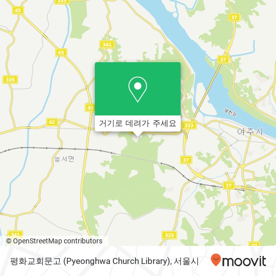 평화교회문고 (Pyeonghwa Church Library) 지도