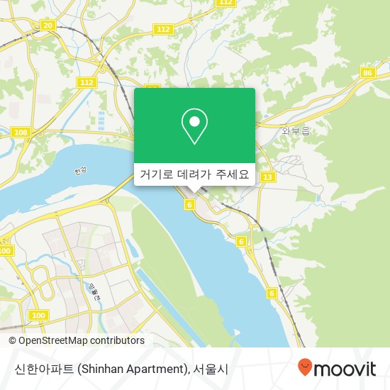 신한아파트 (Shinhan Apartment) 지도