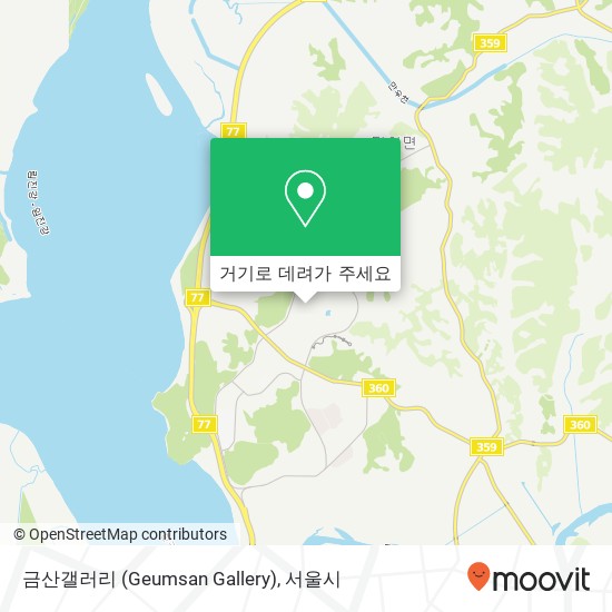 금산갤러리 (Geumsan Gallery) 지도