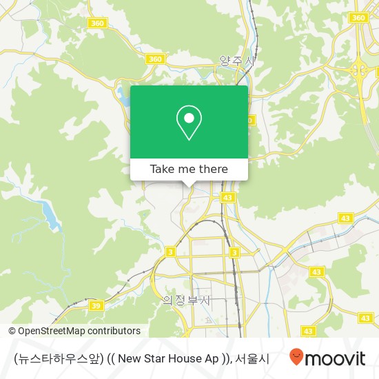 (뉴스타하우스앞) (( New Star House Ap )) 지도