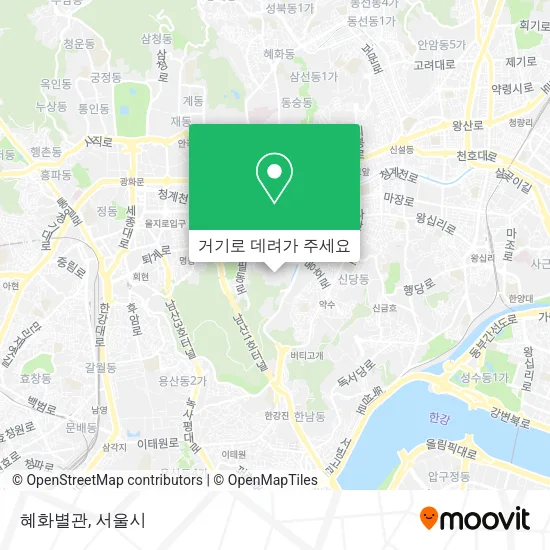혜화별관 지도