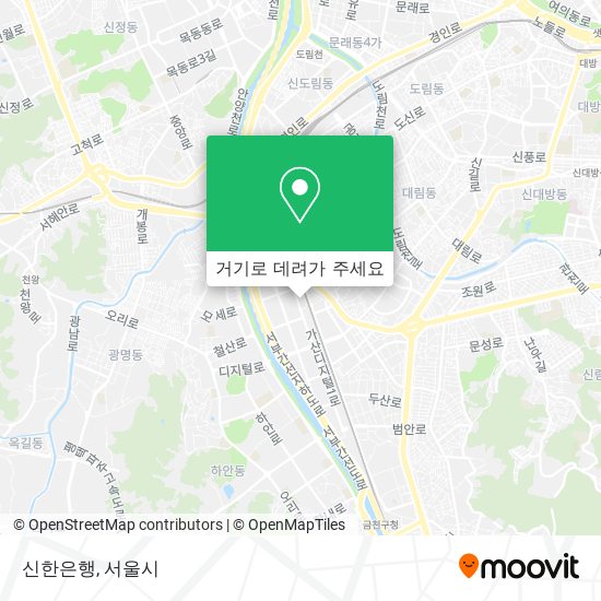 신한은행 지도