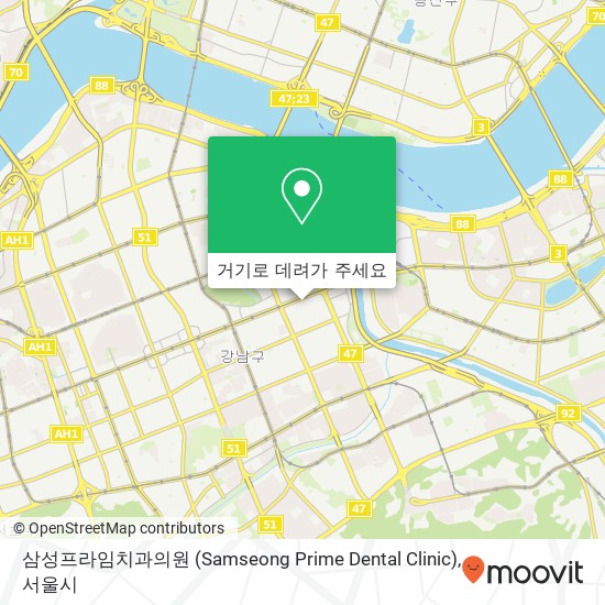 삼성프라임치과의원 (Samseong Prime Dental Clinic) 지도