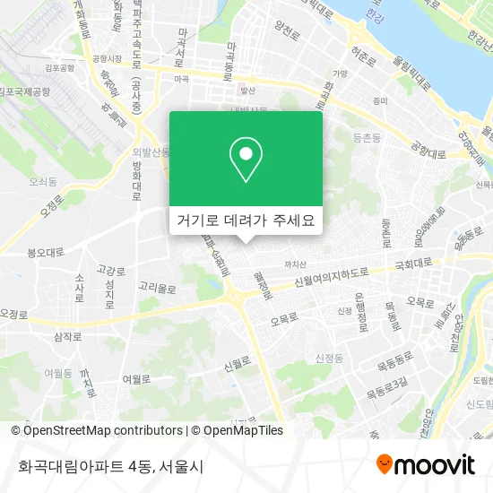 화곡대림아파트 4동 지도