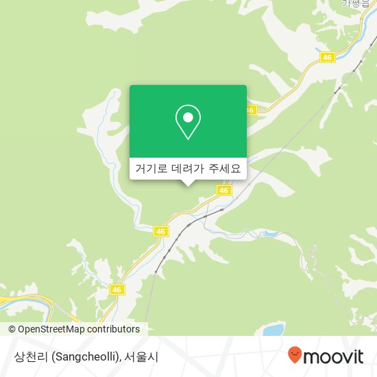 상천리 (Sangcheolli) 지도
