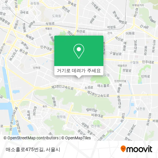 매소홀로475번길 지도