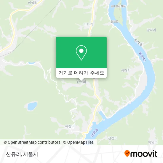 산유리 지도