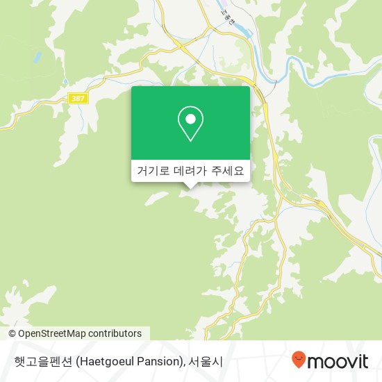 햇고을펜션 (Haetgoeul Pansion) 지도