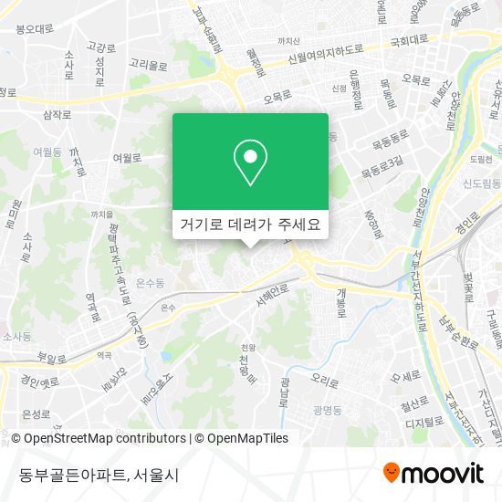 동부골든아파트 지도