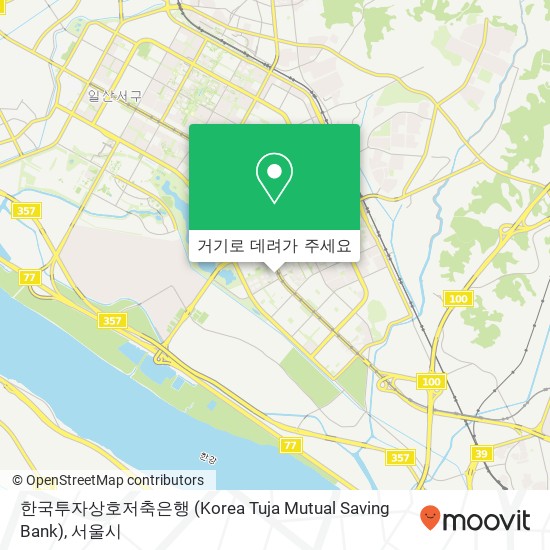 한국투자상호저축은행 (Korea Tuja Mutual Saving Bank) 지도