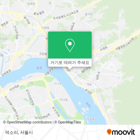 덕소리 지도