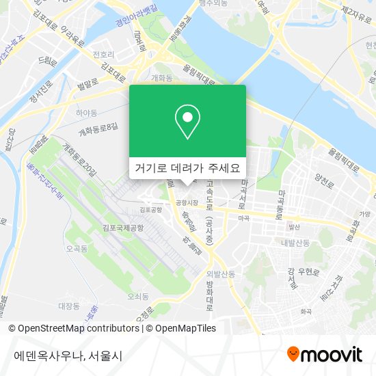 에덴옥사우나 지도