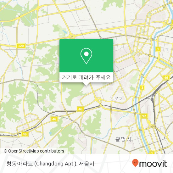 창동아파트 (Changdong Apt.) 지도