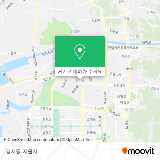 경서동 지도