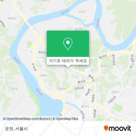 운천 지도