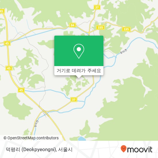 덕평리 (Deokpyeongni) 지도
