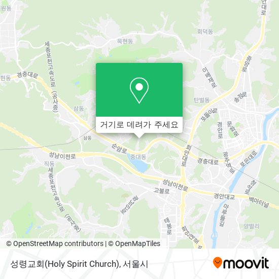 성령교회(Holy Spirit Church) 지도