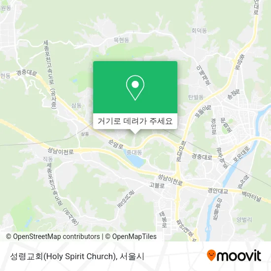 성령교회(Holy Spirit Church) 지도