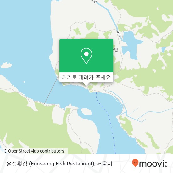 은성횟집 (Eunseong Fish Restaurant) 지도