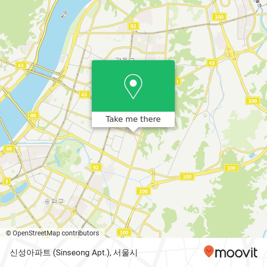 신성아파트 (Sinseong Apt.) 지도