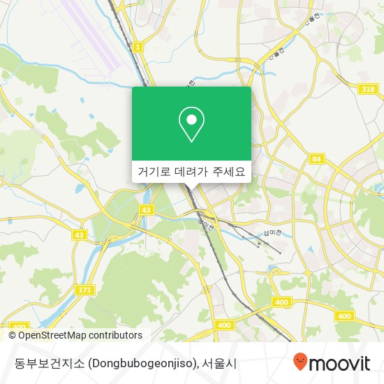 동부보건지소 (Dongbubogeonjiso) 지도