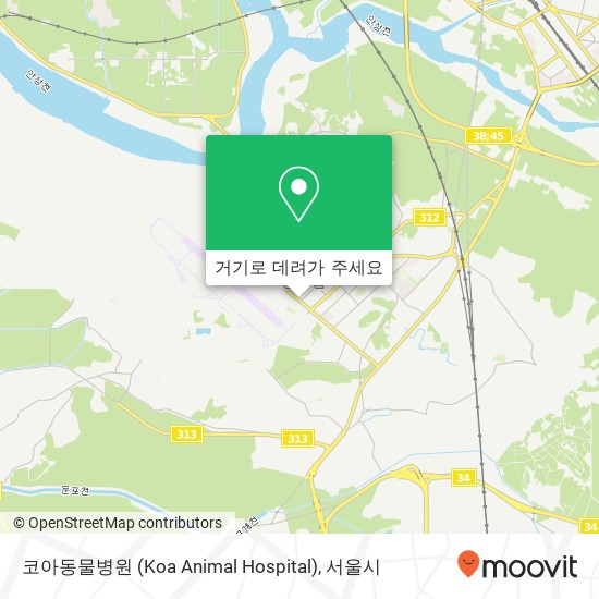 코아동물병원 (Koa Animal Hospital) 지도