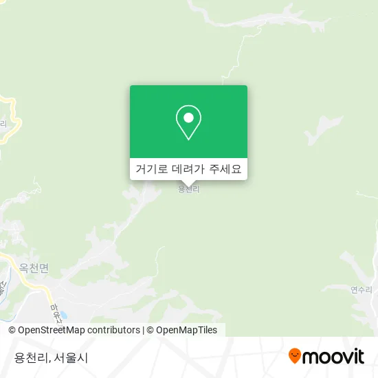 용천리 지도