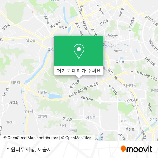 수원나무시장 지도