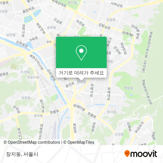 장지동 지도