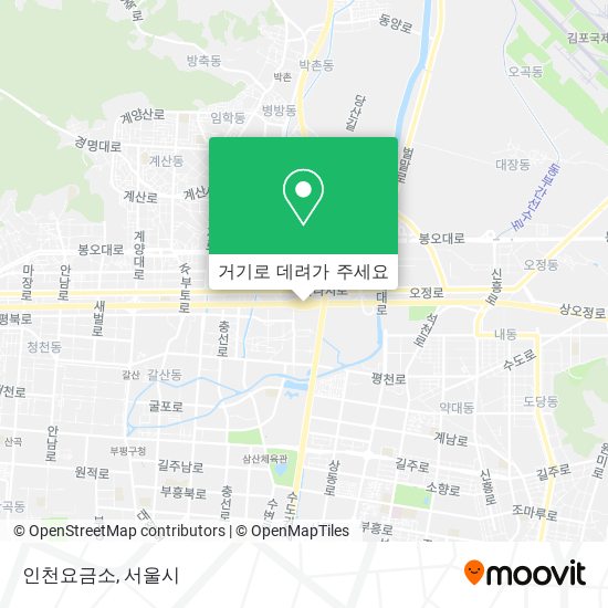 인천요금소 지도