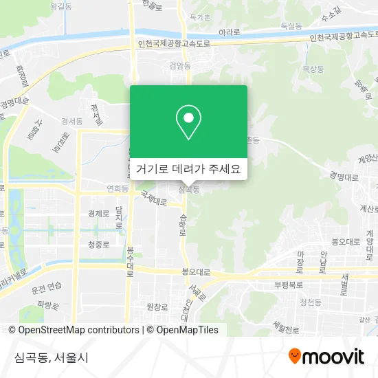심곡동 지도